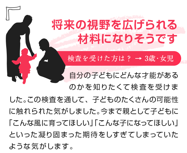 将来の視野を広げられる材料になりそうです